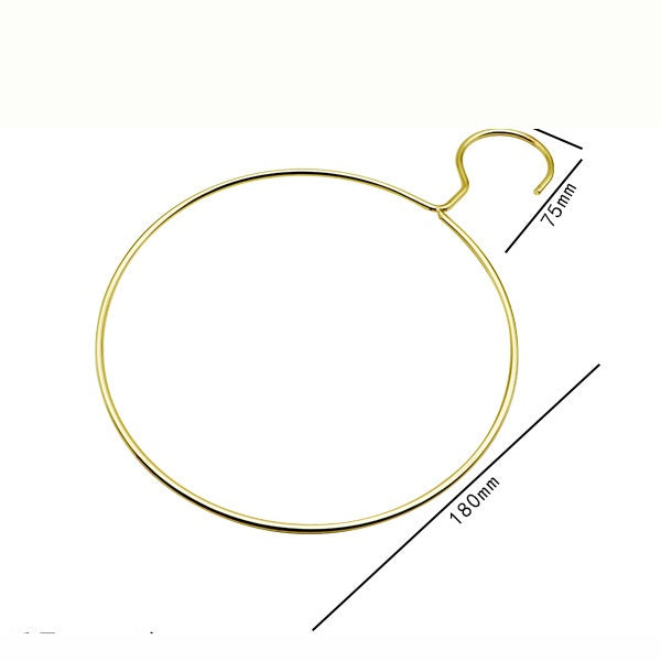 XX001  Creative Minimalist Iron Hijab Tie Coat Rack