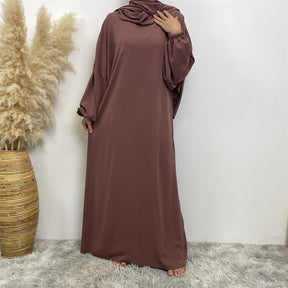 6675 plain muslim abaya