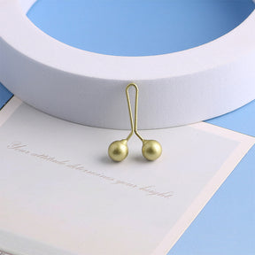 C-1088  Boxed shiny metal paint bead clip - 12 pieces per box