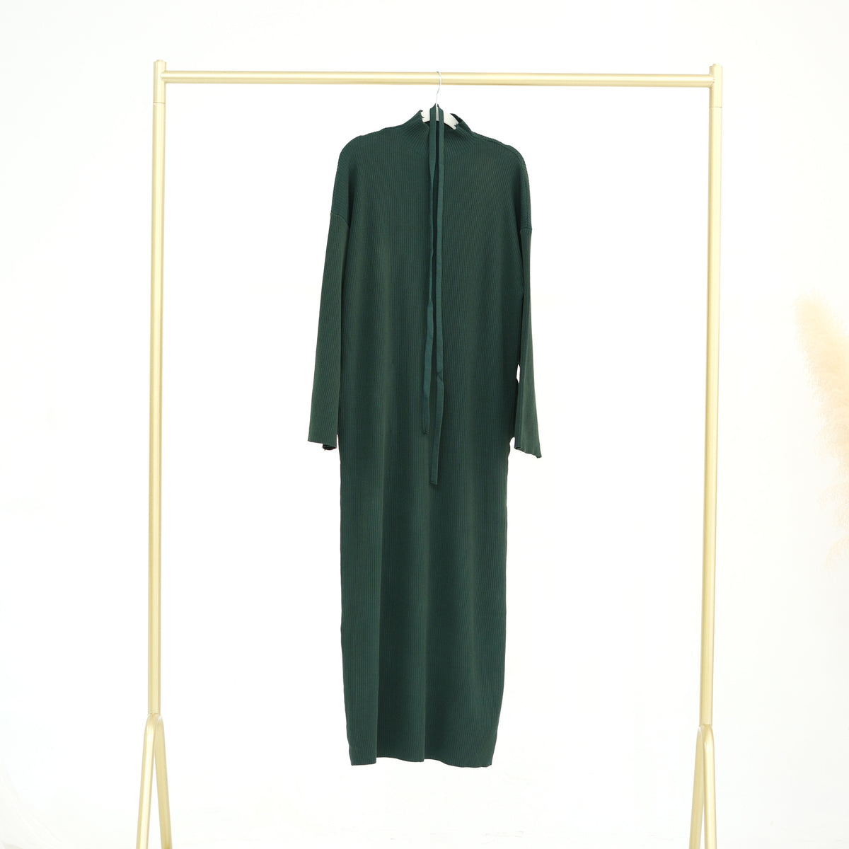 LR930  Autumn/Winter Thickened Jersey Loose Sweater Dress