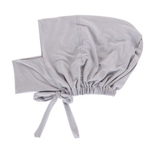 8022  Plain Polyester Adjustable Elastic Strap Closed Cap