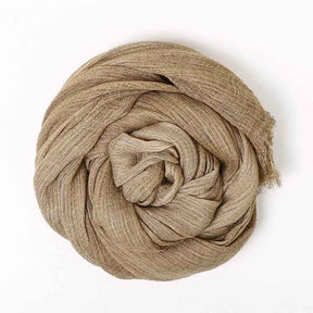 CCX-01  Breathable Textured Rayon Hijab with Raw Trim