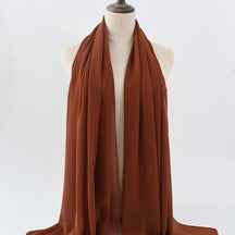 G50 132 colores Hijab de gasa perla