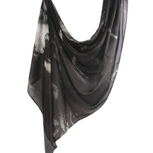 WJ001  Printed Tie-Dye Polyester Long Hijab