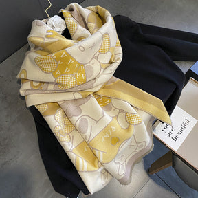 10108 50colors high quality printed winter scarf shawl