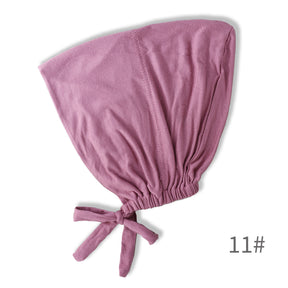 BD-01 Sombrero hijab ajustable con banda elástica, sombrero musulmán