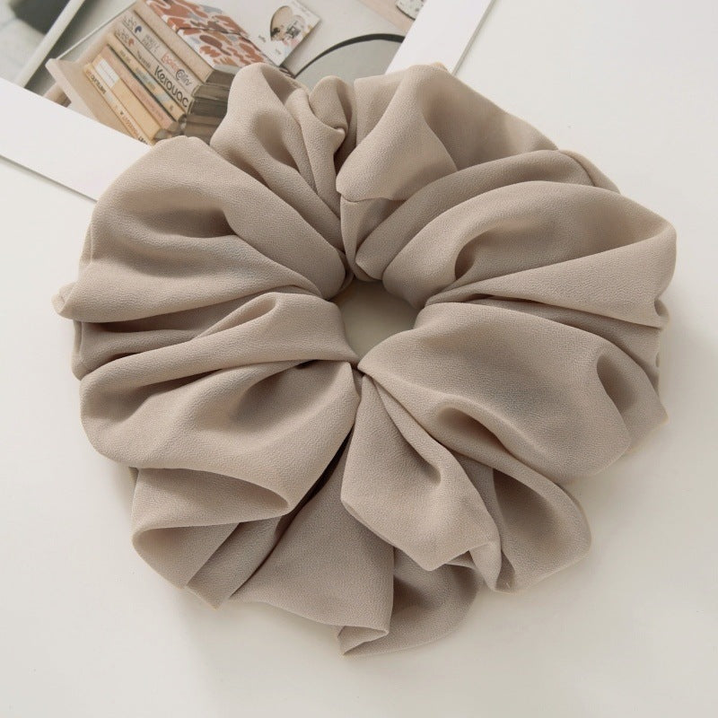 WJA31  Women's chiffon large intestine ring hair tie