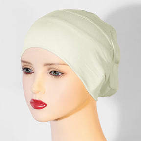 KGN-01  Base cap, no pilling, no fading, pure cotton headscarf for women, elastic and breathable plain hijab  instant hijab