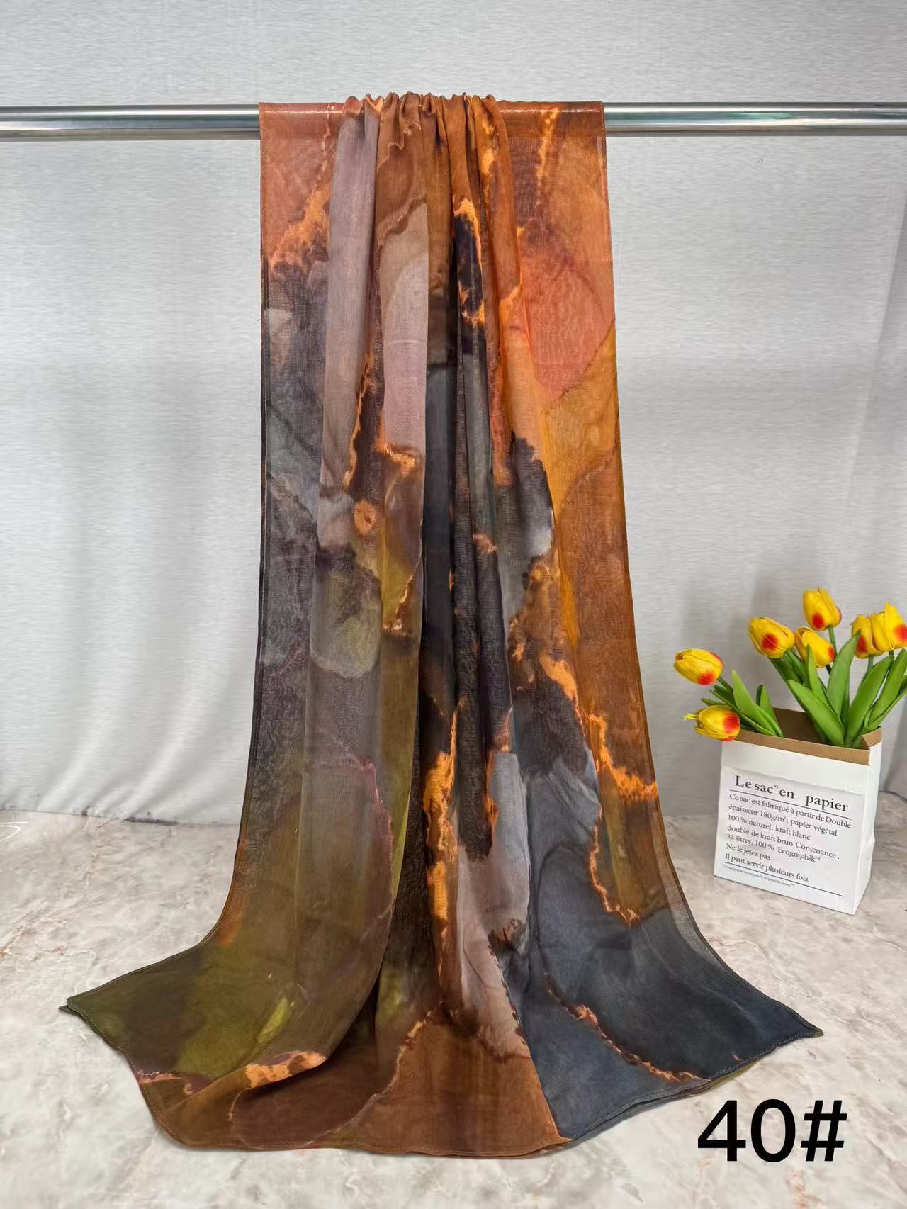 HY013 Soft & Breathable Single Needle Modal Hijab