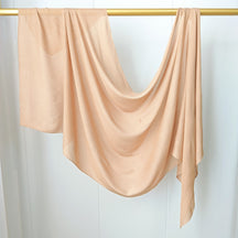 JBWJ002  30S Modal Breathable Plain Single Stitch Hijab