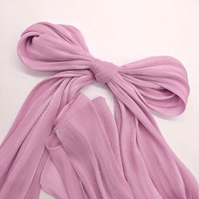 JS005  Island Satin Crepe Long Scarf