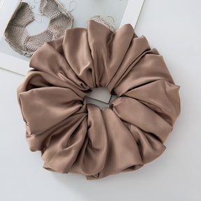 WJA299  Large size ladies' big head bouquet chiffon large intestine circle hairband