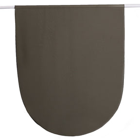 MRYJ01  Rounded hem semi-circular chiffon hijab