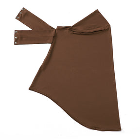 MSL305  Plain Chin-Covering Convenient Hijab Undercap
