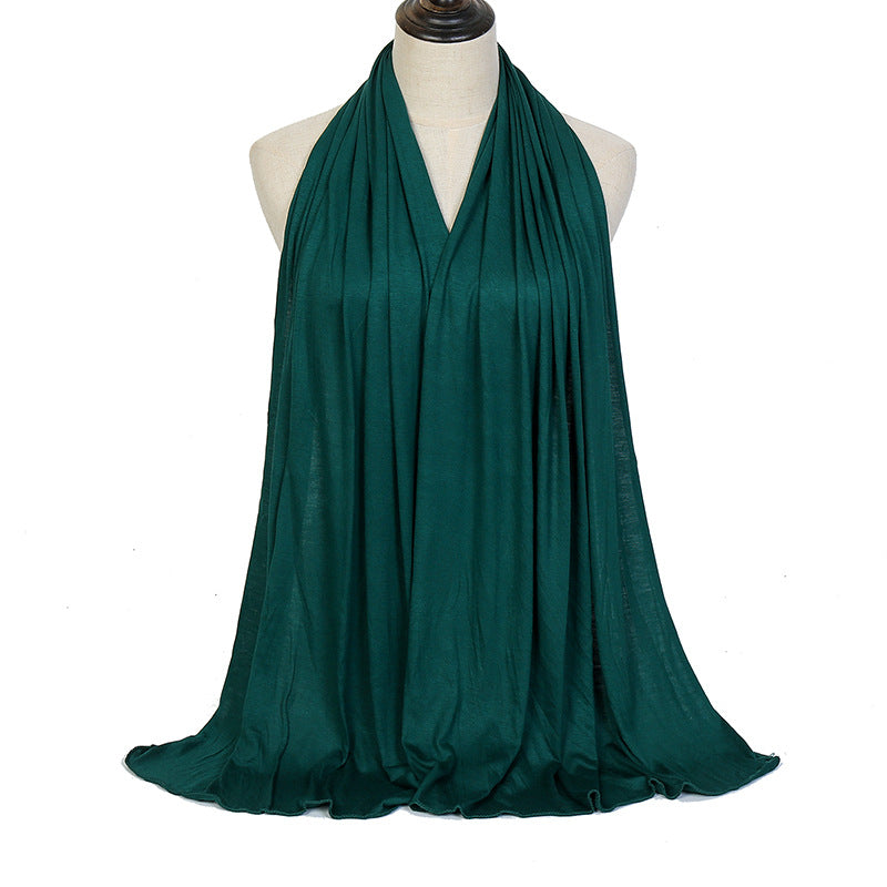YW125  Modal solid color long scarf