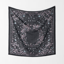 SM013  110*110cm Printed Voile Sun-Shading Square Scarf