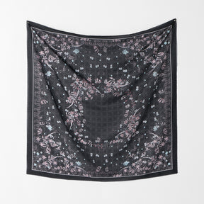 SM013  110*110cm Printed Voile Sun-Shading Square Scarf