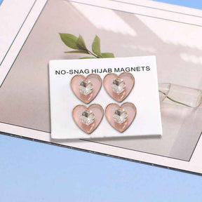 JS3  Pink Panda Bear Hijab Magnetic Clasp - MOQ: 300 pcs/color