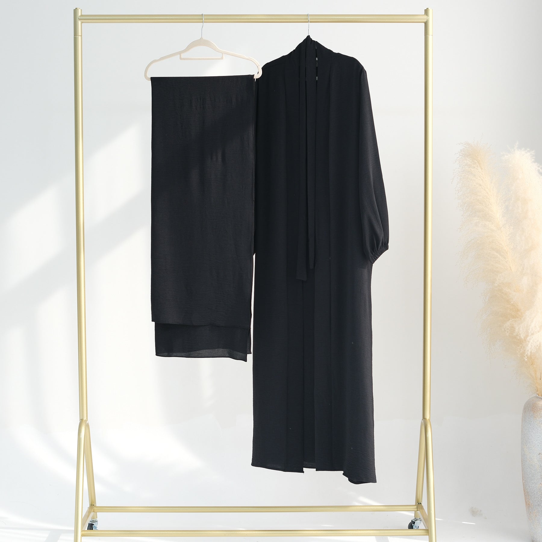 LR726  Solid color two-piece suit - MinYang Fashion Apparel Accessory Manufacturer