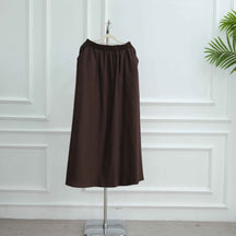 LR1100+LR1101  Elegant Top Paired with Fashion Skirt