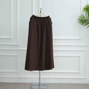 LR1100+LR1101  Elegant Top Paired with Fashion Skirt