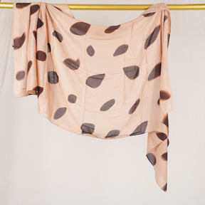 DL001  Double-Sided Modal Printed Single-Stitch Right-Angle Rolled-Edge Hijab