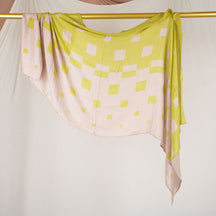 DL001  Double-Sided Modal Printed Single-Stitch Right-Angle Rolled-Edge Hijab