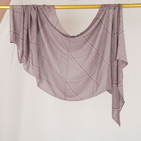 DL001  Double-Sided Modal Printed Single-Stitch Right-Angle Rolled-Edge Hijab