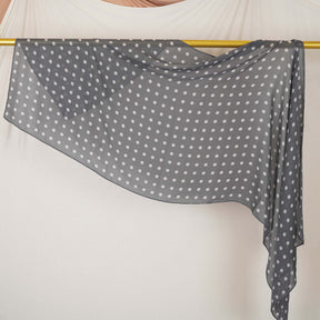 DL002  Double-Sided Modal Printed Single-Stitch Right-Angle Rolled-Edge Hijab