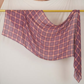 DL001  Double-Sided Modal Printed Single-Stitch Right-Angle Rolled-Edge Hijab