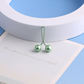 C-1088  Boxed shiny metal paint bead clip - 12 pieces per box
