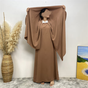 6675 plain muslim abaya