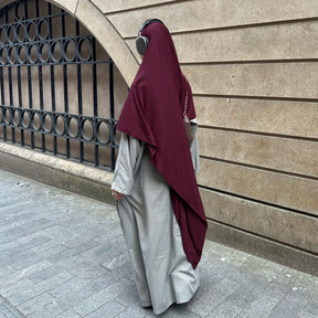 HJ934  plain color hijab