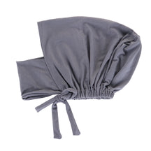 8022  Plain Polyester Adjustable Elastic Strap Closed Cap