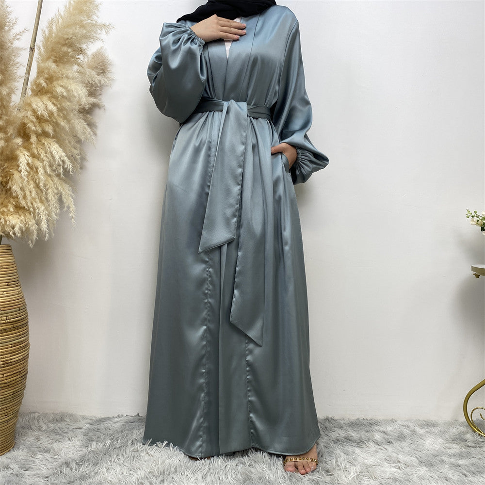 1917 plain muslim abaya dress