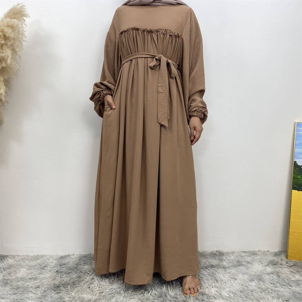 6694 plain muslim abaya