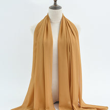 G50 132 colores Hijab de gasa perla