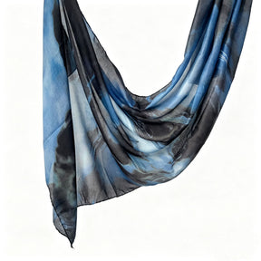 JB030 Printed Double-Sided Polyester Cotton Hijab