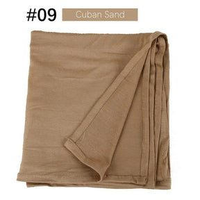FD002  Modal mercerized cotton hijab  jersey
