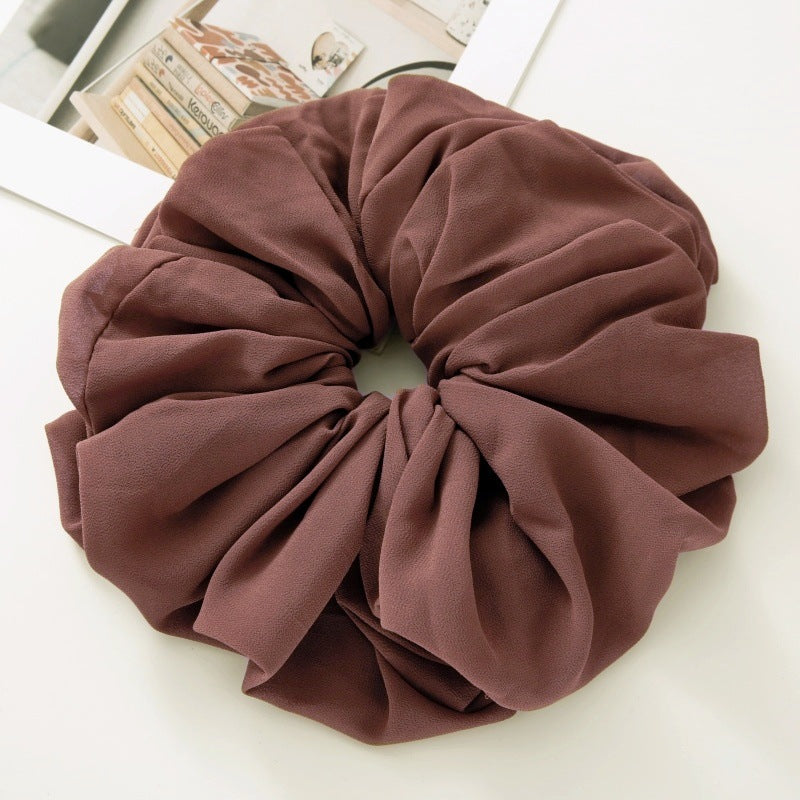 WJA31  Women's chiffon large intestine ring hair tie