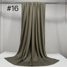HY011 Plain Liquid Jersey Hijab