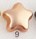 GR0631  Star-shaped magnetic silk scarf fixing buckle 51 colors available
