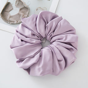 WJA299  Large size ladies' big head bouquet chiffon large intestine circle hairband