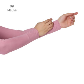 YZ189   Soft skin-friendly elastic modal cotton base sleeves to prevent exposure for women sun protection arm sleeves ice sleeves