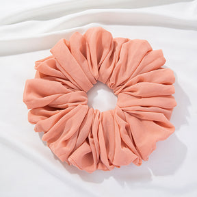 WJA299  Large size ladies' big head bouquet chiffon large intestine circle hairband