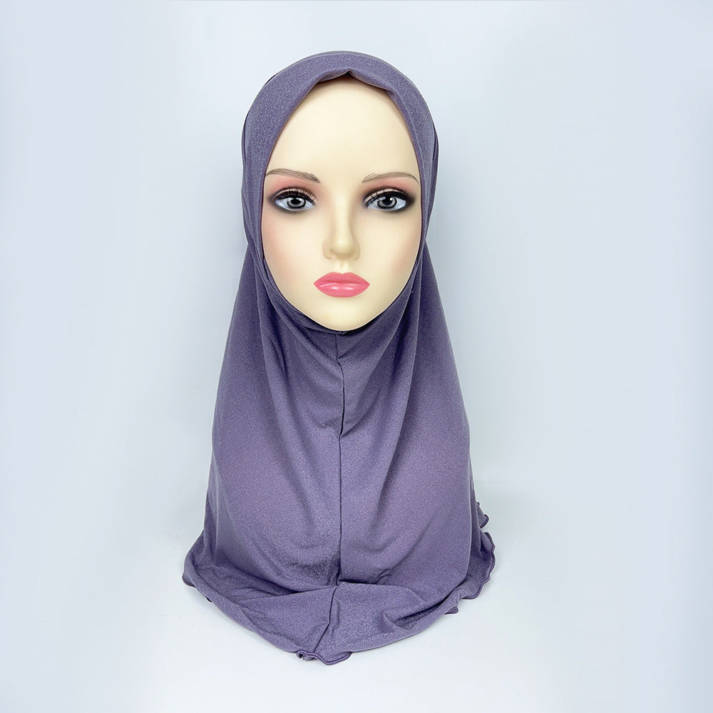 TD53-046  Solid color headscarf breathable and comfortable scarf