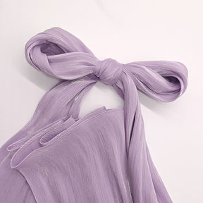 JS005  Island Satin Crepe Long Scarf