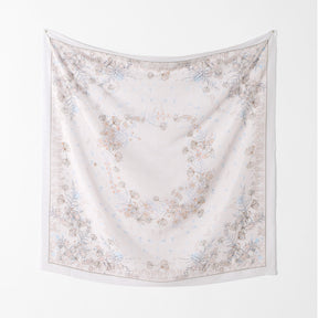 SM013  110*110cm Printed Voile Sun-Shading Square Scarf