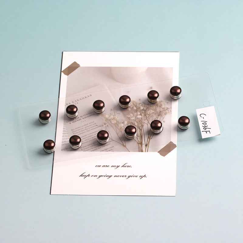 C-1036  Elegant Bread Bead Magnetic Clasp - MOQ:12