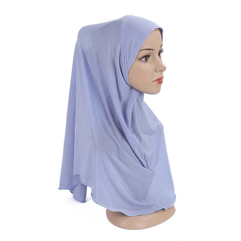 H120 plain instant hijab